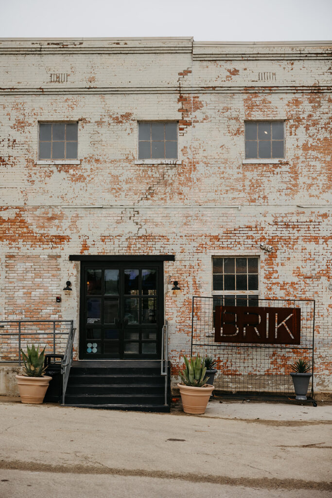 The BRIK Fort Worth Wedding Venue