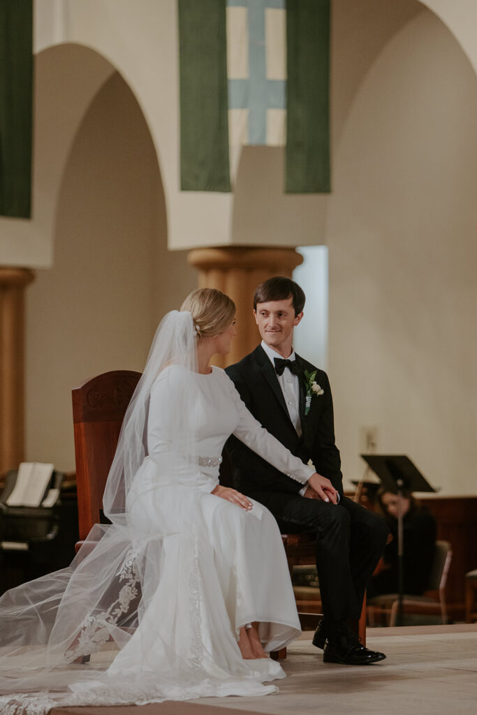 catholic church wedding photos