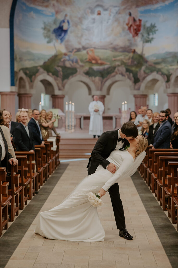 catholic church wedding photos