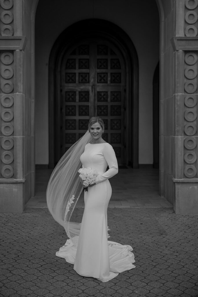 elegant wedding portraits