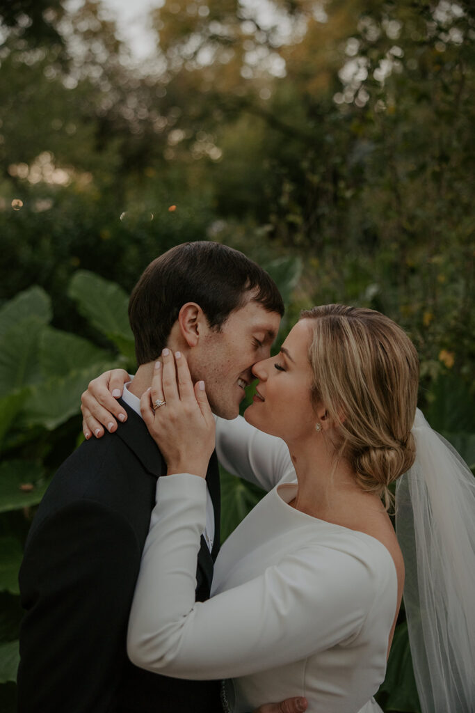 romantic wedding portraits 