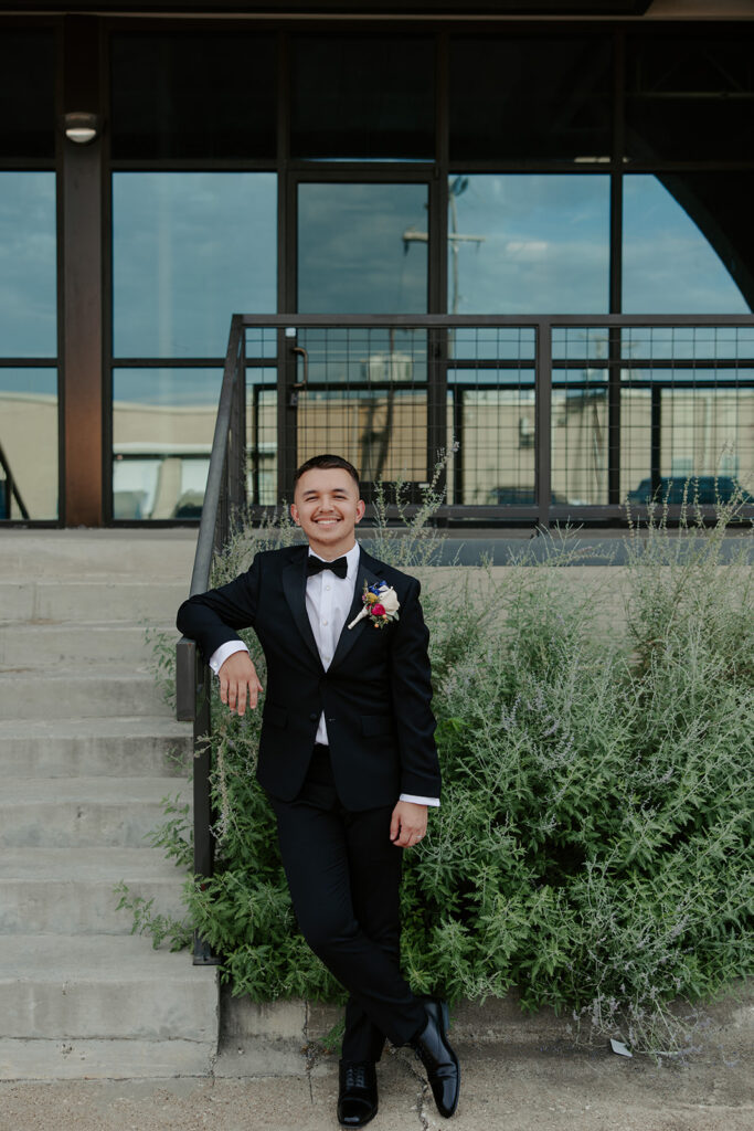 bride and groom portraits