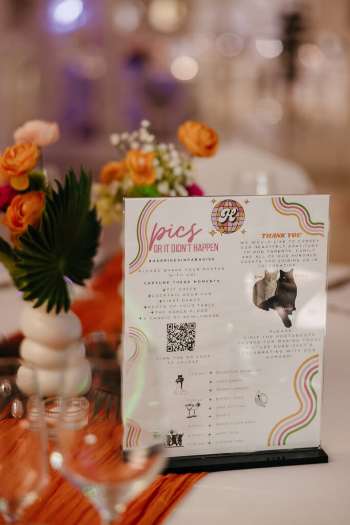 festival theme wedding decor