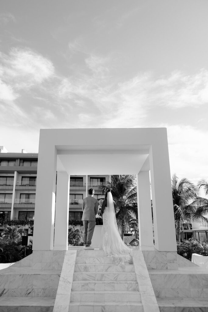 cancun mexico wedding ceremony