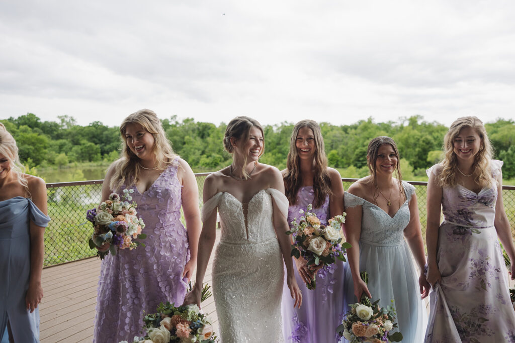 wedding party photo