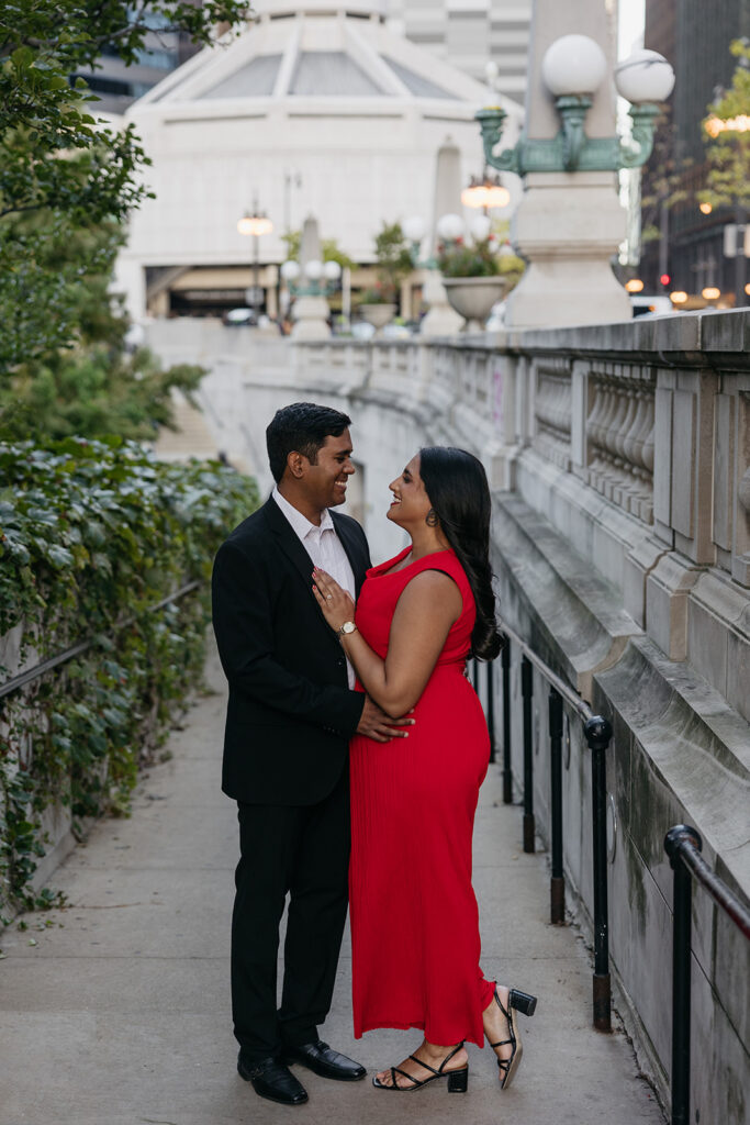 Memorial Walkway Engagement Photos