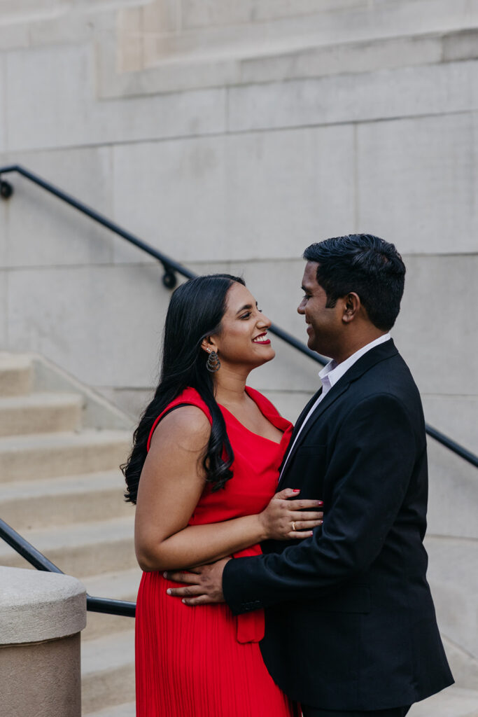 Memorial Walkway Engagement Photos