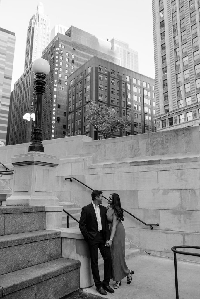 Memorial Walkway Engagement Photos