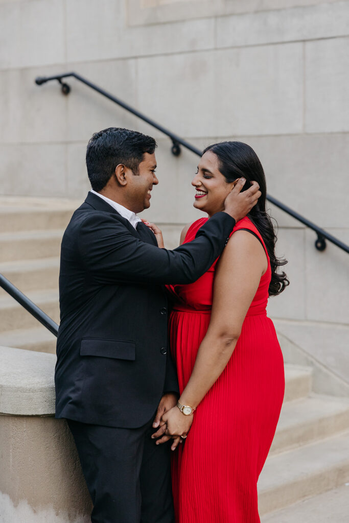 Memorial Walkway Engagement Photos