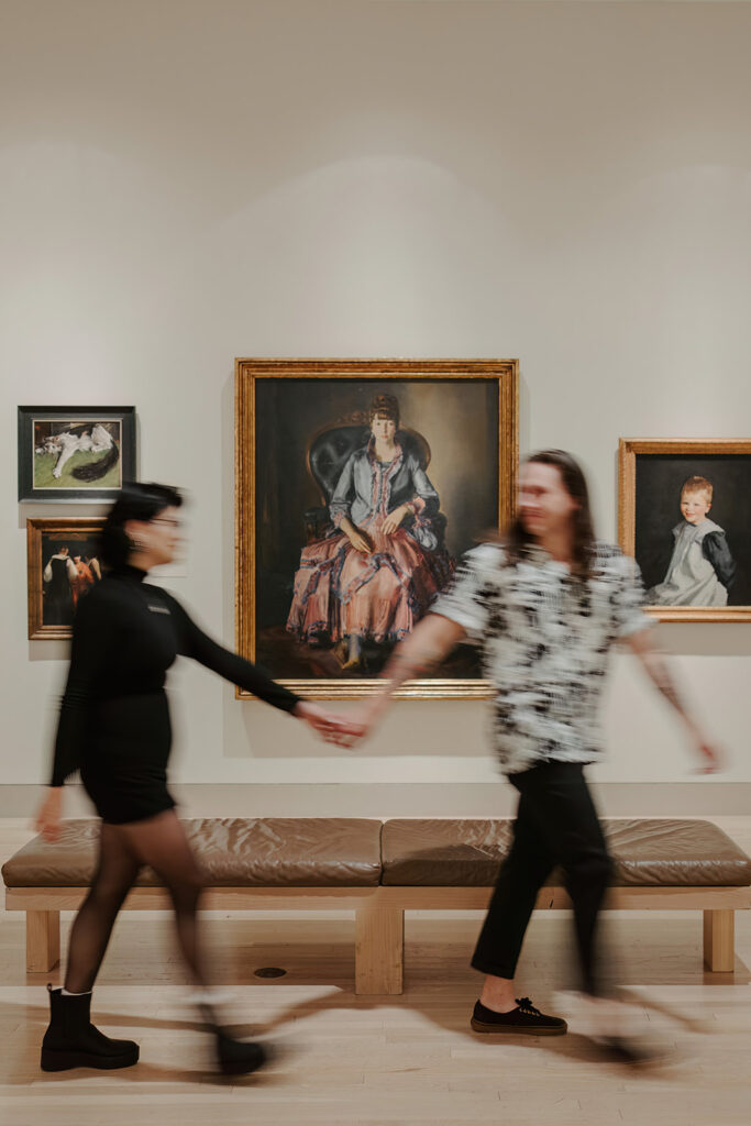 museum engagement photos