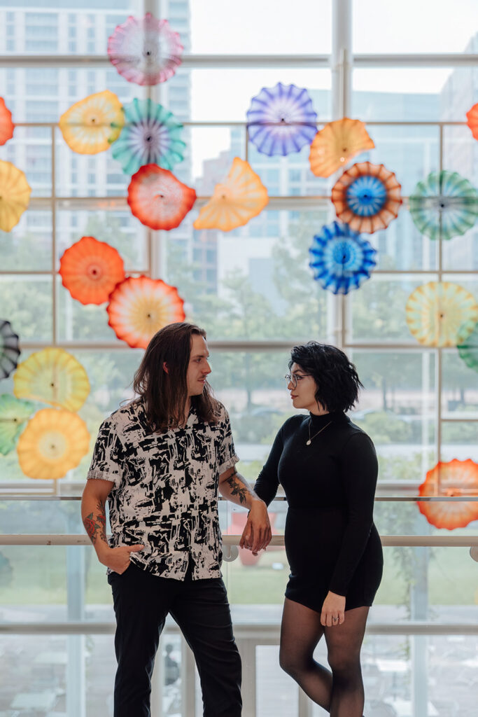 museum engagement photos