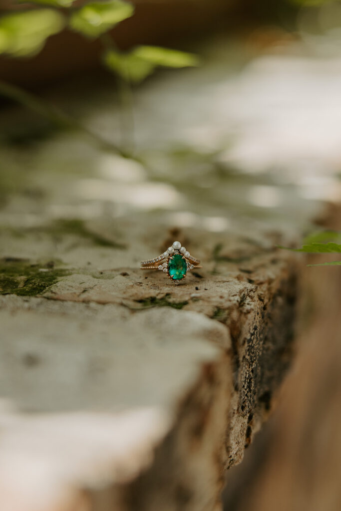 greenhouse engagement photos