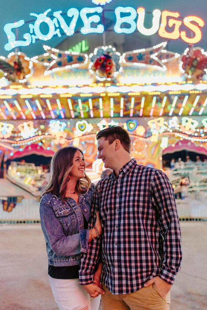 state fair engagement photos