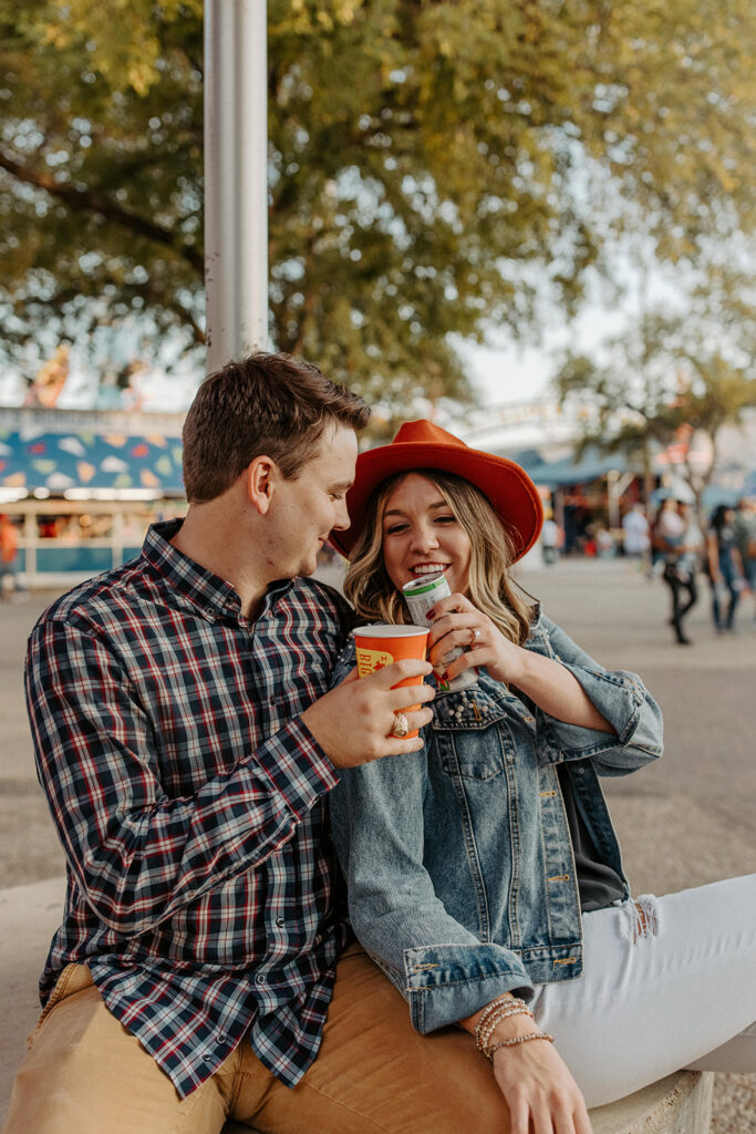 state fair engagement photos