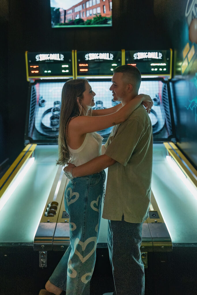 arcade engagement photos