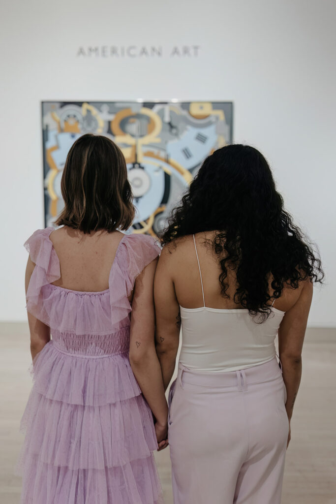 museum engagement photos