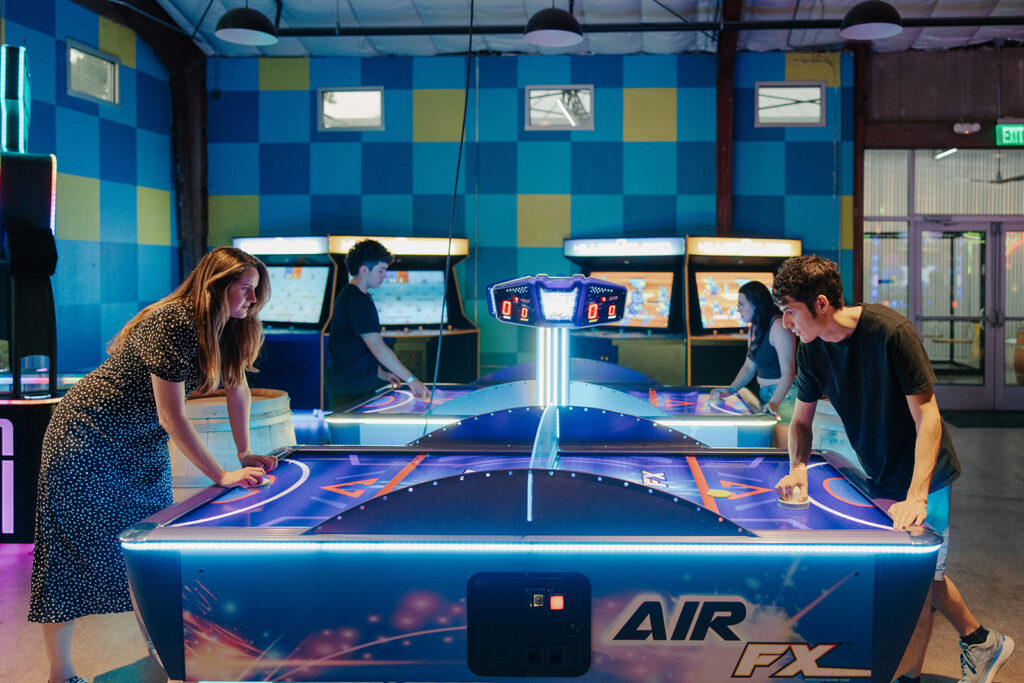 arcade engagement photos