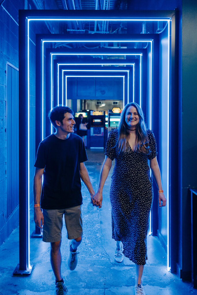 arcade engagement photos