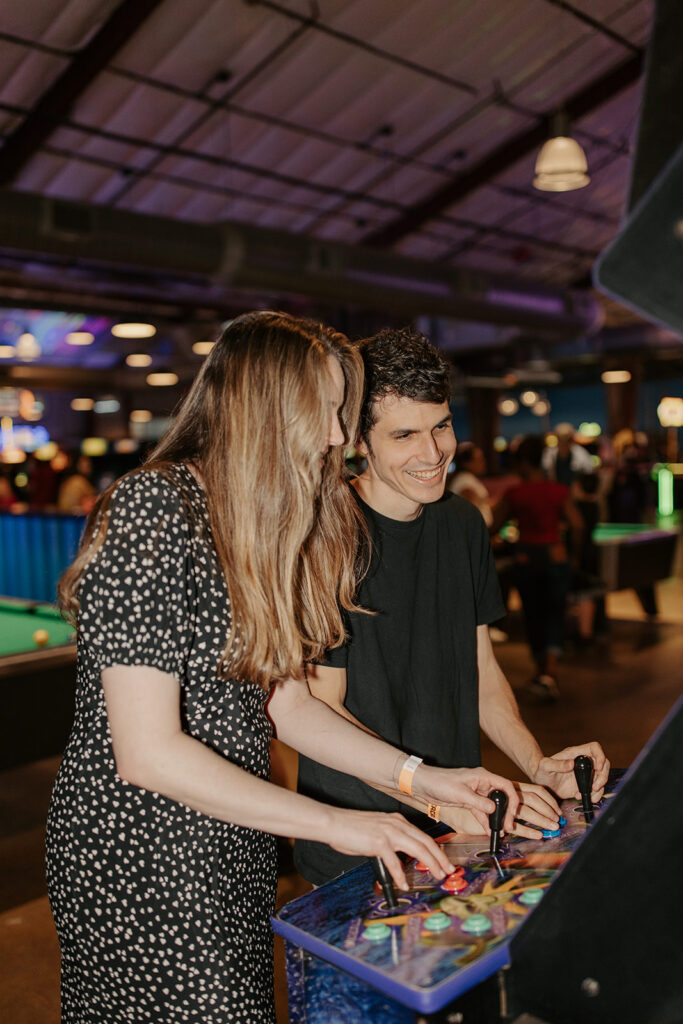 arcade engagement photos