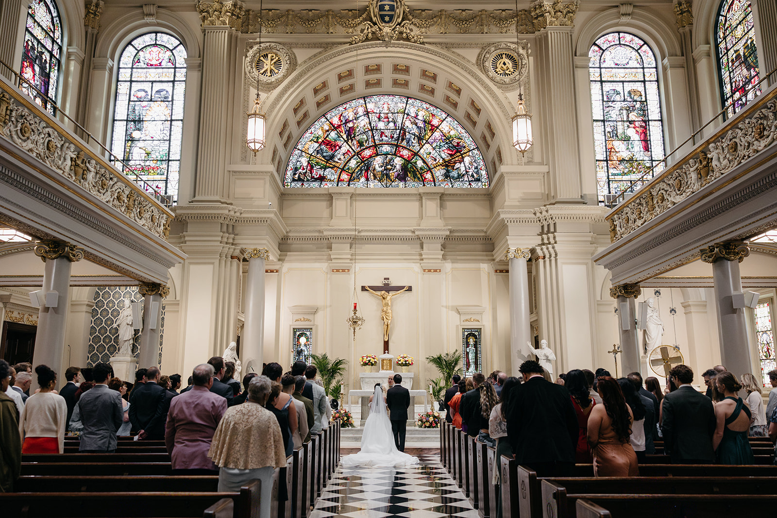 at St. Francis de Sales Roman Catholic Church ceremony photo