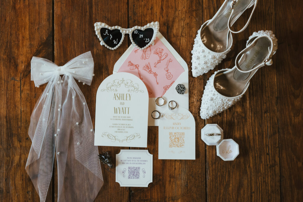 Wes Anderson Inspired Wedding Details 