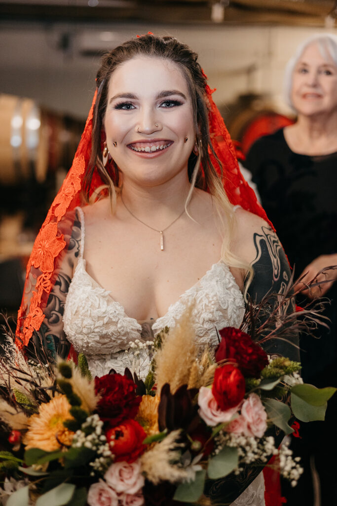 Unique bride details 