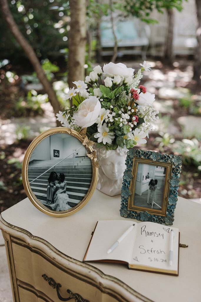 garden wedding decor 