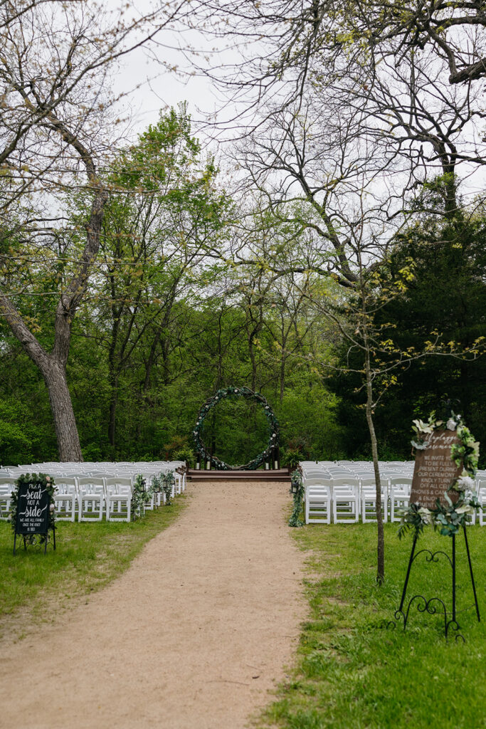 Ethereal wedding decor