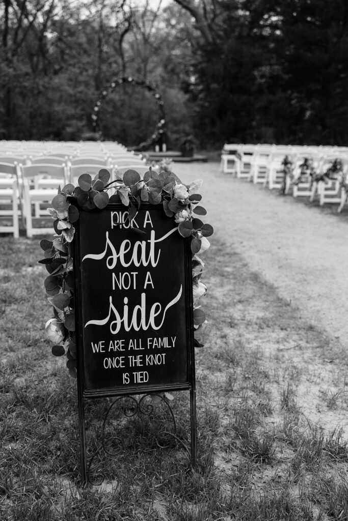 Ethereal wedding decor