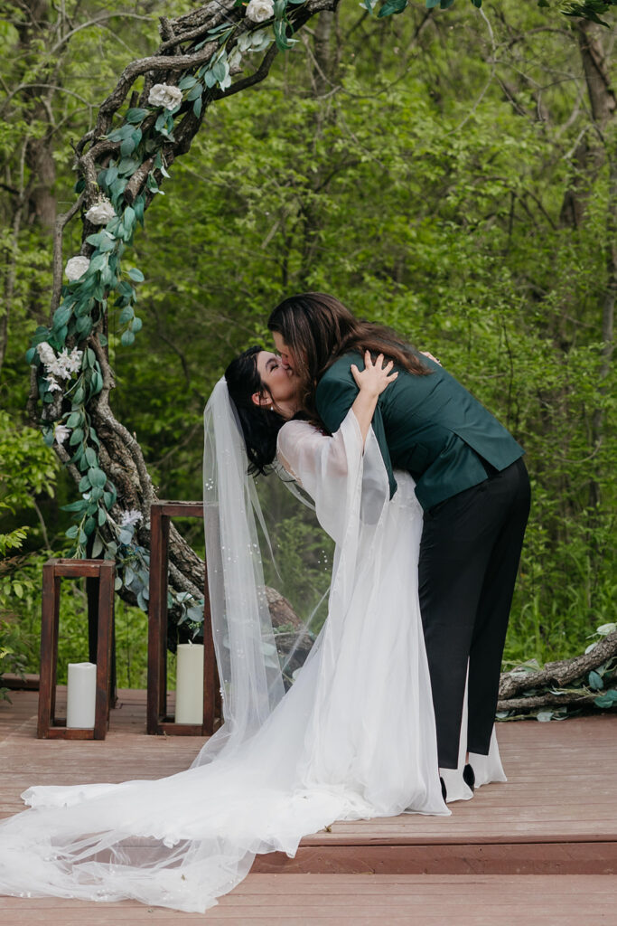 ethereal wedding ceremony