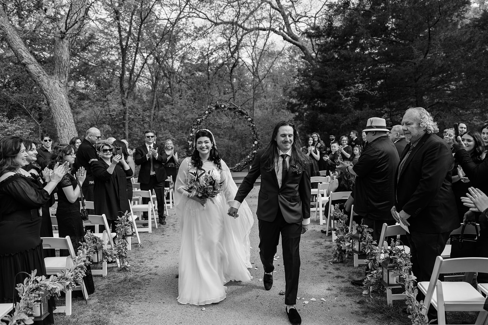 ethereal wedding ceremony